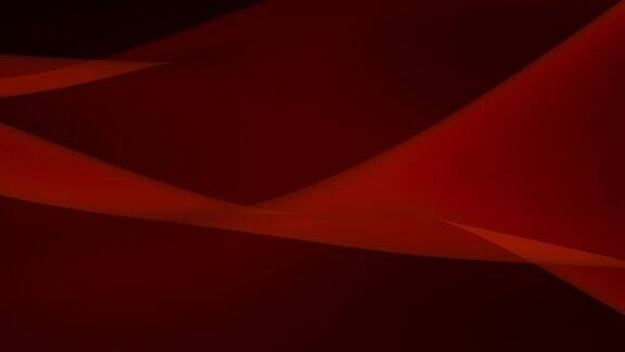 深红色抽象动画波浪形状