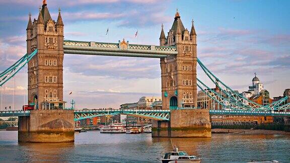塔桥伦敦交通旅游景点