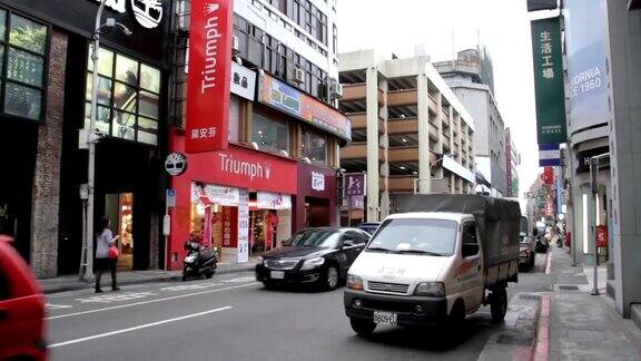 台北西门町街景高清