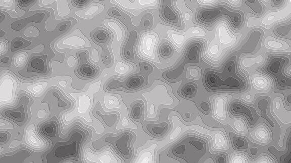 4K抽象液体波灰色背景