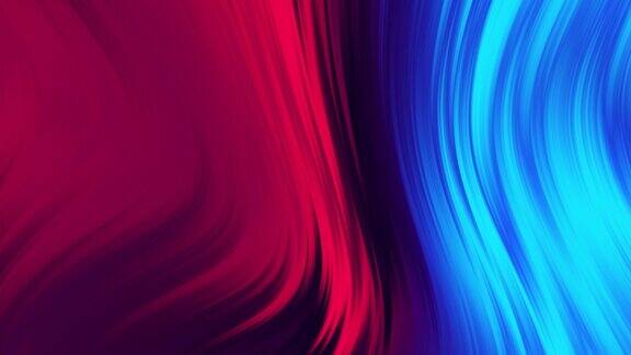 4k抽象流体颜色梯度霓虹彩色背景