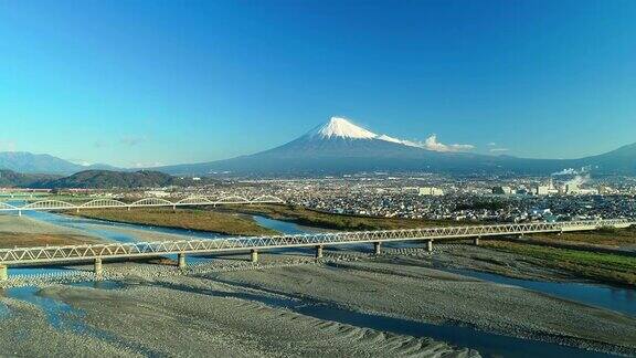 富士山和天上的富士河