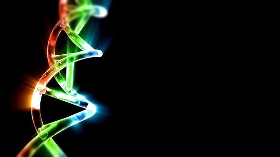 彩色DNA串与光束