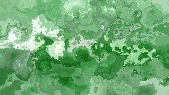 视频动画斑点背景自然绿色