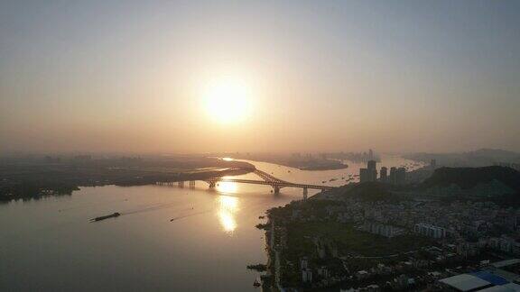 中国南沙区明珠湾大桥