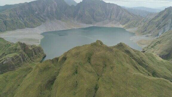 Pinatubo火山口湖菲律宾吕宋岛
