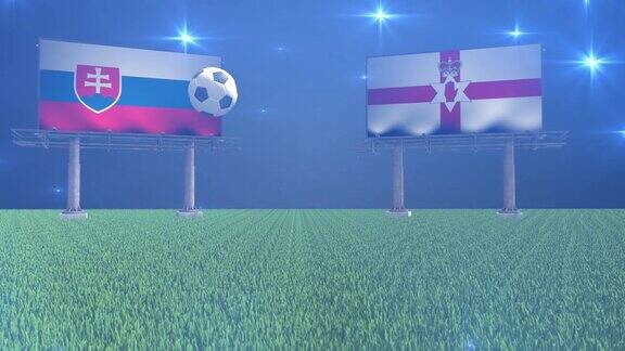 斯洛伐克对北爱尔兰