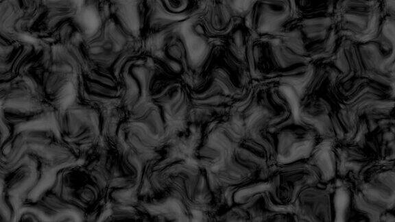 漩涡抽象的运动在地形流下的黑白色调
