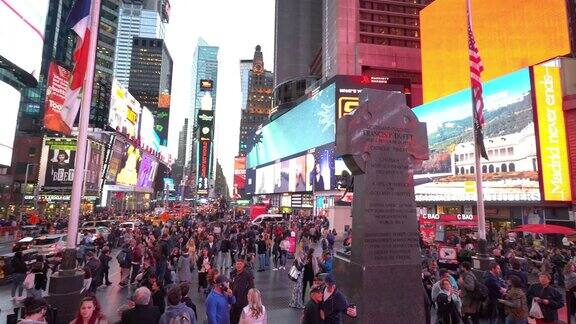 美国纽约曼哈顿时代广场