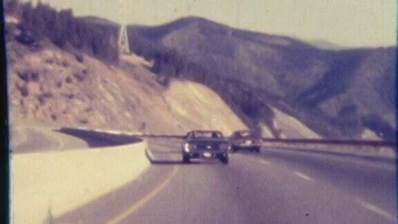 20世纪70年代北美:高速公路高速公路高速公路派克车道(8毫米胶片)