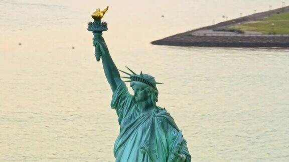 空中自由女神像纽约