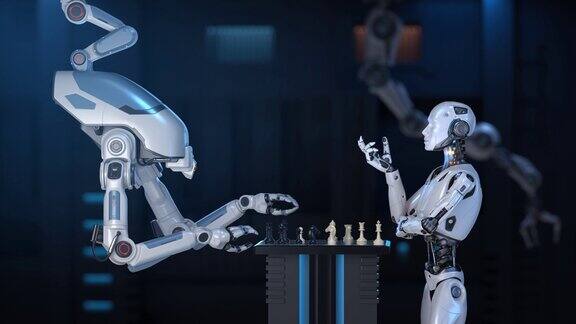 两个机器人在下棋