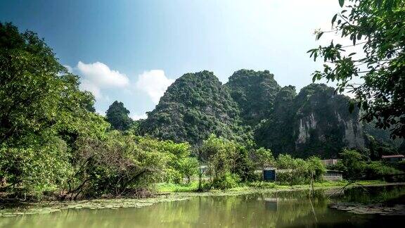 越南河的风景