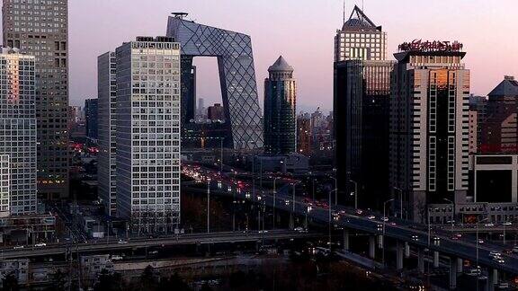 快速运动北京城市交通高架图