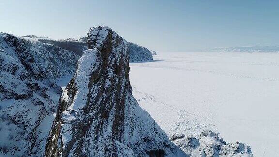 俄罗斯贝加尔湖奥尔孔岛冬季旅游