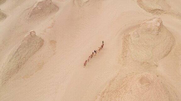骆驼队地形地貌为风蚀地貌、雅丹地貌