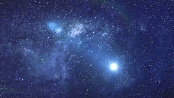 银河之星繁星满天3d渲染