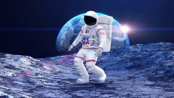 宇航员在远离地球的行星上感到头晕