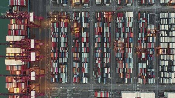 无人机工业港与集装箱港其中是航运的一部分