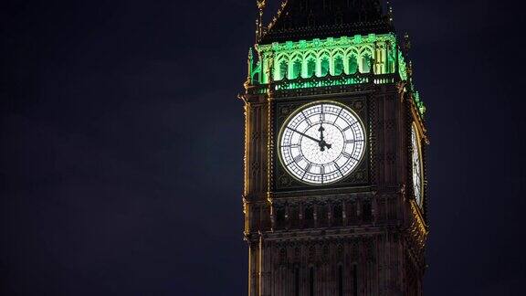伦敦大本钟的时间流逝