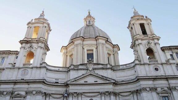罗马纳沃纳广场阿贡教堂的圣阿涅斯