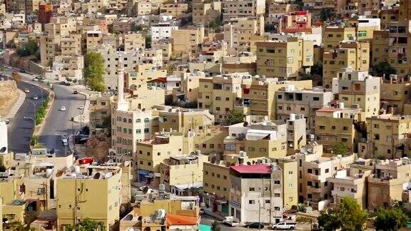 安曼-约旦的城市景象