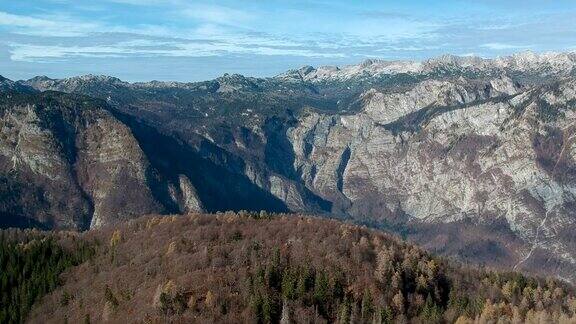斯洛文尼亚特里格拉夫国家公园的朱利安阿尔卑斯山