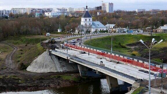 俄罗斯特维尔架桥拍摄