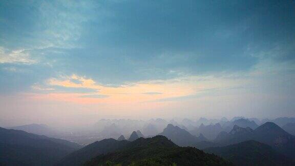 上午的瑶山中国广西桂林
