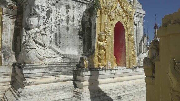漫步在缅甸的瑞登帕亚寺