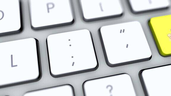 电脑键盘上的取款按钮键被按下用户按键盘图标符号相机平移键盘上的不同图形可供下载利用计算机当代技术按下按钮浏览互联网