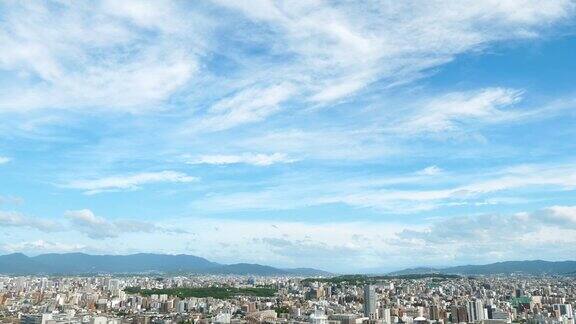 日本福冈市的风景