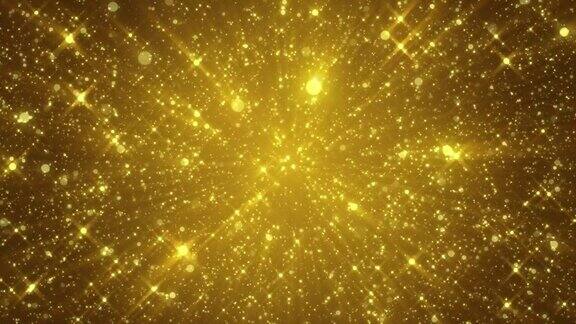 4k金粉发光粒子