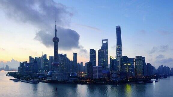 4K:中国上海全景