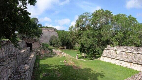 墨西哥尤卡坦半岛的乌斯马尔玛雅遗址
