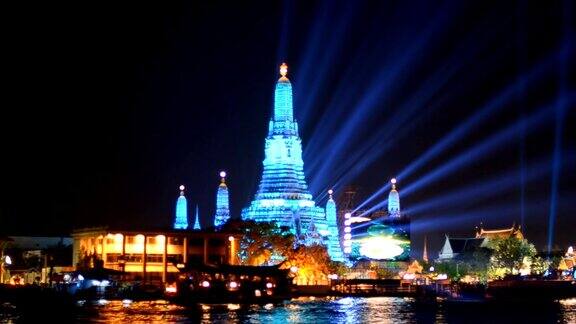 泰国曼谷吴润寺庆祝新年