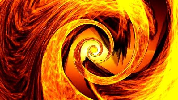 抽象的运动背景火焰闪烁的灯光抽象的漩涡漩涡或旋转的背景