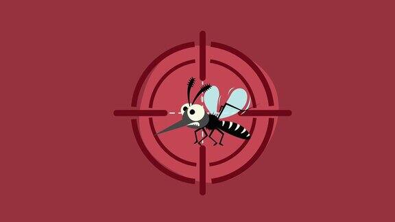 信号蚊子的目标蚊子控制概念