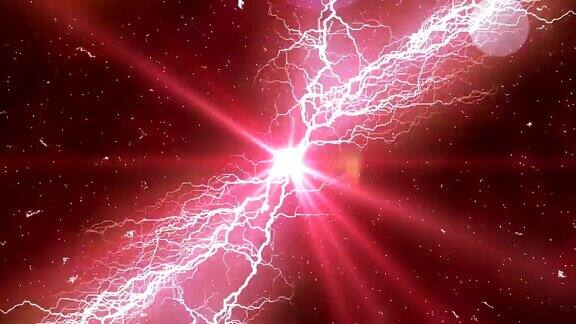 闪电和闪光粒子效应