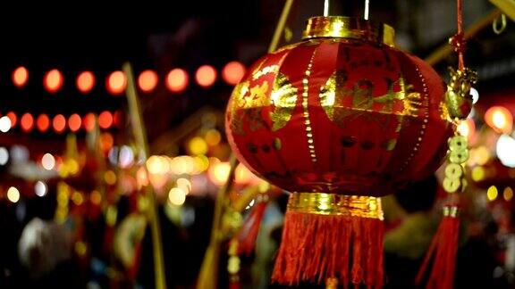 中国的灯笼是中国的新年中国新年的灯