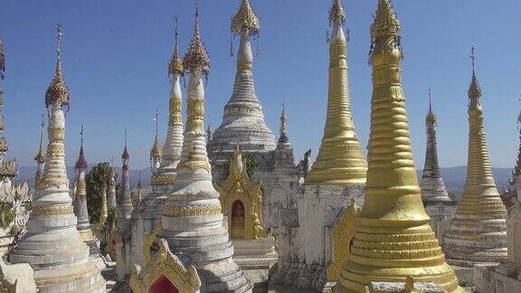 缅甸的瑞因登帕亚寺庙建筑群