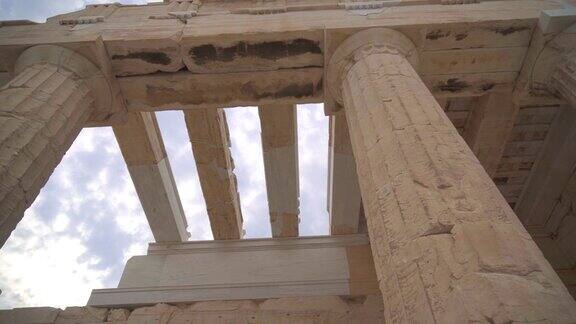 雅典卫城的古壁柱