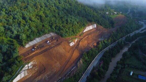 山区公路建设