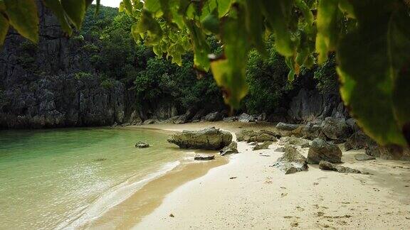 热带海滩菲律宾卡拉莫恩群岛