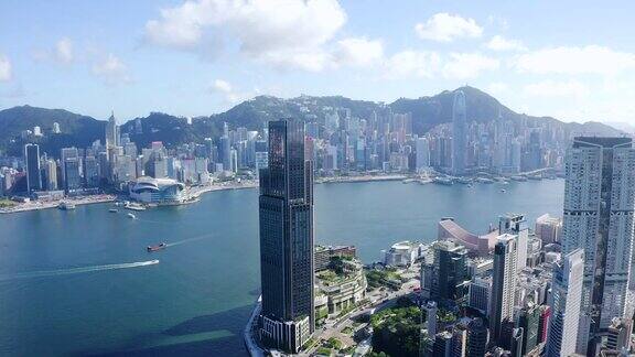 香港城区航拍