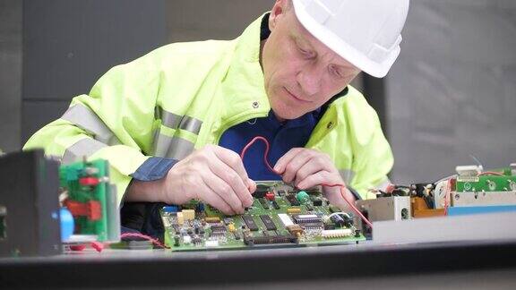 电子工程师维修电路板