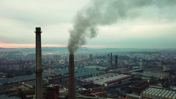 一个小工业城镇的污染