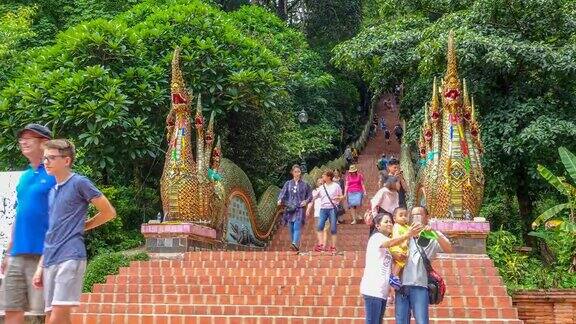 时间流逝:泰国清迈的素贴寺