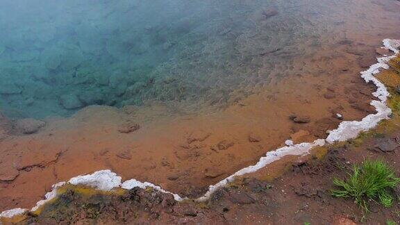 冰岛地热池
