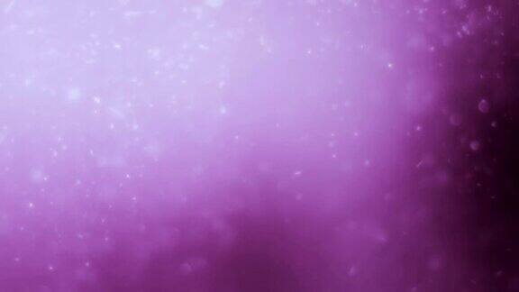 粒子紫色背景可循环